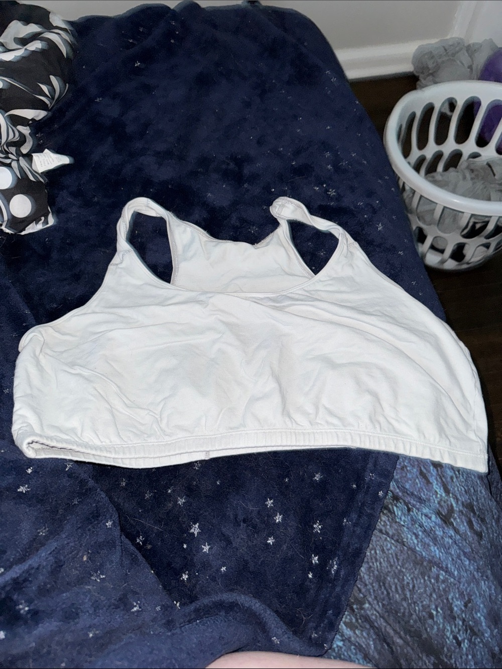 Fruit of the Loom White Wireless Sports Bra****FINAL MARKDOWN****